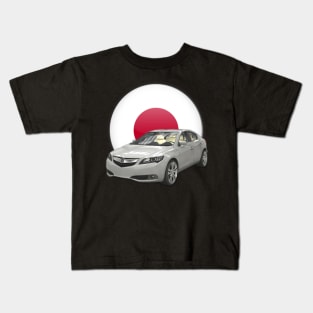 Acura ILX sedan 04 Kids T-Shirt